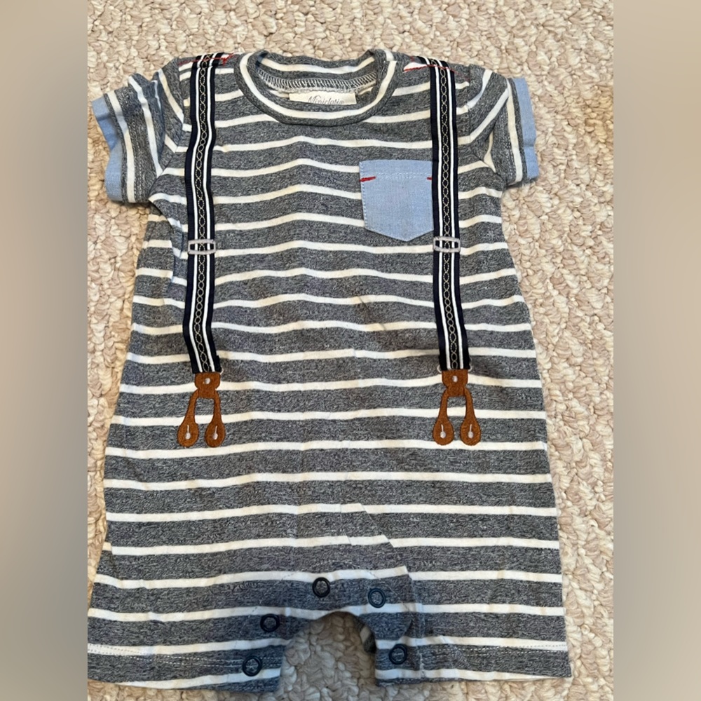 Baby boys shortall